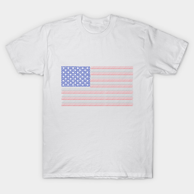 Hockey Flag Patriotic
